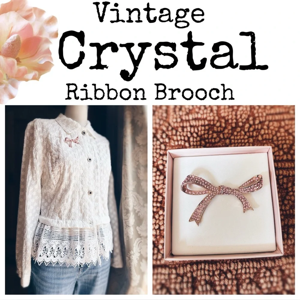 Vintage Bow Brooch